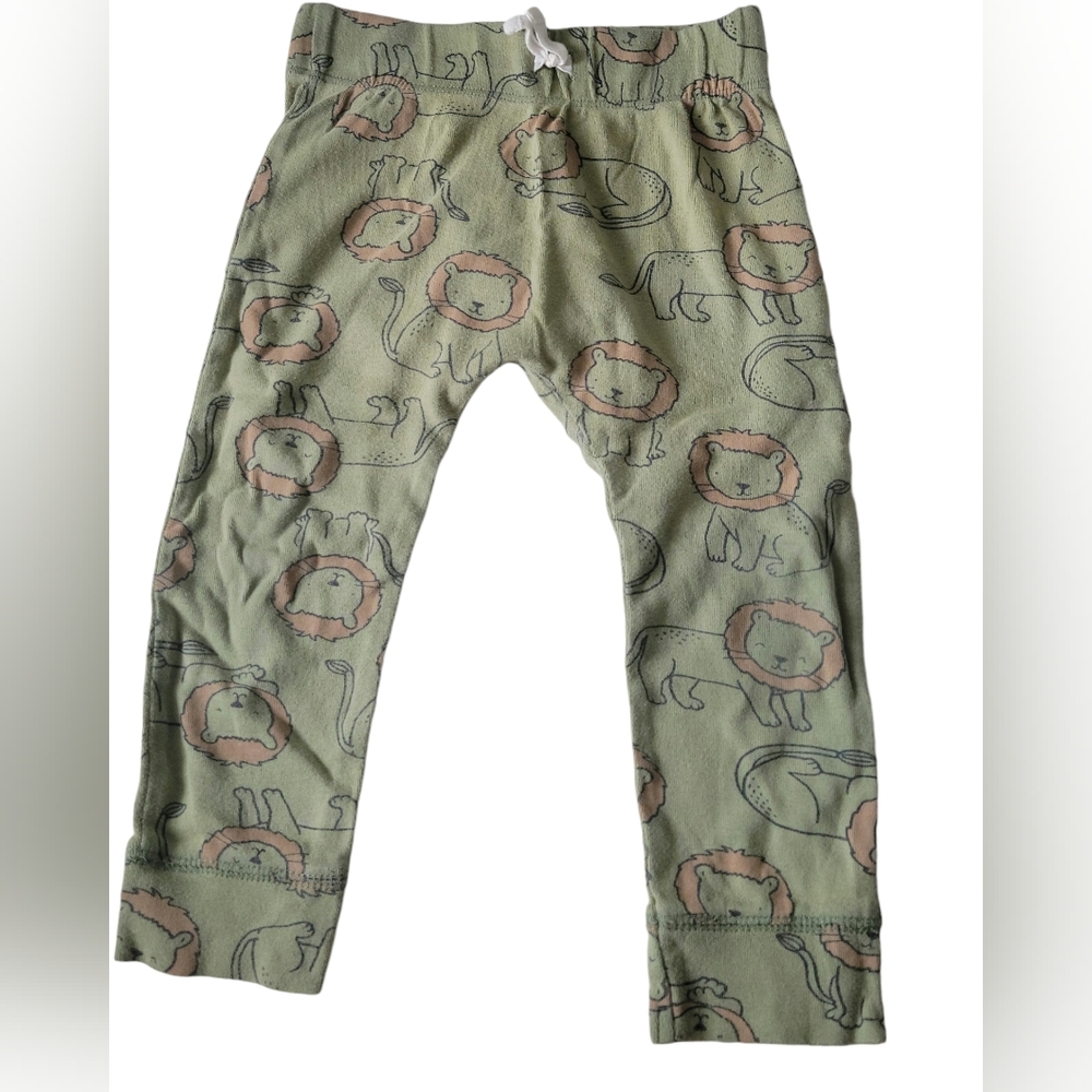 Baby's cotton lion theme jogger 2T.